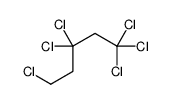 1,1,1,3,3,5-hexachloropentane Structure