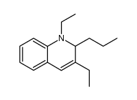 1,3-diethyl-2-propyl-1,2-dihydro-quinoline Structure