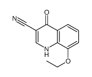 8-ethoxy-4-oxo-1H-quinoline-3-carbonitrile Structure