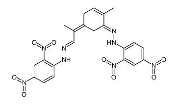 9-Oxo-isocarvon-2,4-dinitrophenylhydrazon Structure