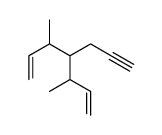 3,5-dimethyl-4-prop-2-ynylhepta-1,6-diene Structure