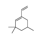 1-ethenyl-3,3,5-trimethylcyclohexene Structure