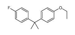 1-ethoxy-4-[2-(4-fluorophenyl)propan-2-yl]benzene Structure