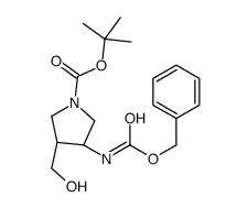 tert-butyl (3R)-3-{[(benzyloxy)carbonyl]amino}-4-(hydroxyMethyl) structure