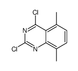 2,4-二氯-5,8-二甲基-喹唑啉结构式