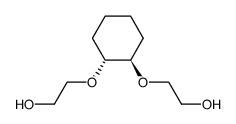 2,2'-(((1R,2R)-cyclohexane-1,2-diyl)bis(oxy))bis(ethan-1-ol) Structure