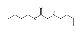 S-butyl 2-(butylamino)ethanethioate结构式