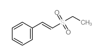 Benzene,[2-(ethylsulfonyl)ethenyl]- structure