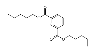 dipentyl pyridine-2,6-dicarboxylate结构式