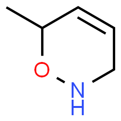 2H-1,2-Oxazine, 3,6-dihydro-6-methyl- Structure
