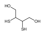 2,3-bis(sulfanyl)butane-1,4-diol结构式