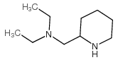 2-Piperidinemethanamine,N,N-diethyl- structure