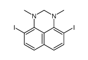 2,7-diiodo-1-N,1-N,8-N,8-N-tetramethylnaphthalene-1,8-diamine Structure