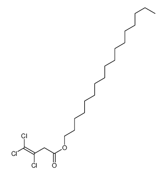 heptadecyl 3,4,4-trichlorobut-3-enoate结构式