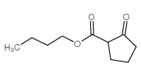 Cyclopentanecarboxylicacid, 2-oxo-, butyl ester Structure