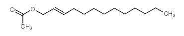 (E)-2-tridecen-1-yl acetate结构式