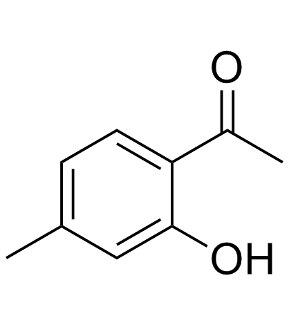 2'-羟基-4'-甲基苯乙酮结构式