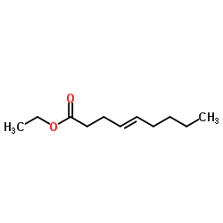 (4E)-4-Nonenoic acid ethyl ester结构式