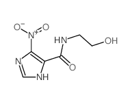 1H-Imidazole-4-carboxamide,N-(2-hydroxyethyl)-5-nitro- Structure