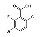 3-Bromo-6-chloro-2-fluorobenzoic acid picture