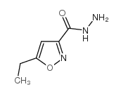 3-Isoxazolecarboxylicacid,5-ethyl-,hydrazide(9CI) Structure