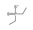 diethyl-sulfanylidene-sulfido-λ5-phosphane结构式