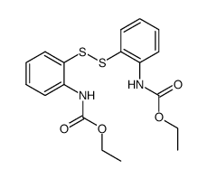2-(ethoxycarboxamido)phenyl disulfide结构式
