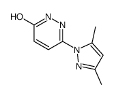 6-(3,5-dimethyl-1H-pyrazol-1-yl)pyridazin-3-ol结构式