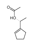 1-(1'-acetoxyethan-1'-yl)cyclopentene Structure