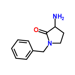 3-Amino-1-benzylpyrrolidin-2-one Structure