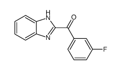 (1H-benzo[d]imidazol-2-yl)(3-fluorophenyl)methanone Structure