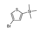4-Bromo-2-(trimethylsilyl)thiophene Structure