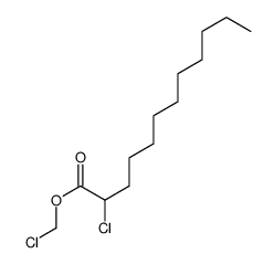 chloromethyl 2-chlorododecanoate结构式