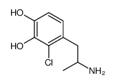 1,2-Benzenediol, 4-(2-aminopropyl)-3-chloro- (9CI) picture