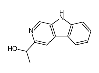 3-(1-hydroxyethyl)-β-carboline Structure