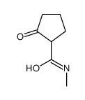 Cyclopentanecarboxamide, N-methyl-2-oxo- (6CI,9CI) Structure