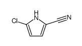 5-chloro-1H-pyrrole-2-carbonitrile Structure