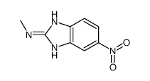 N-methyl-6-nitro-1H-benzimidazol-2-amine Structure