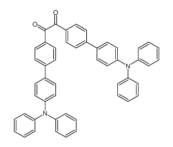 1,2-bis[4-[4-(N-phenylanilino)phenyl]phenyl]ethane-1,2-dione Structure