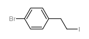 1-bromo-4-(2-iodoethyl)benzene Structure
