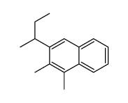 3-butan-2-yl-1,2-dimethylnaphthalene Structure