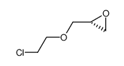 (2R)-2-[(2-chloroethoxy)methyl]oxirane Structure