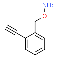 Hydroxylamine, O-[(2-ethynylphenyl)methyl]- (9CI) Structure
