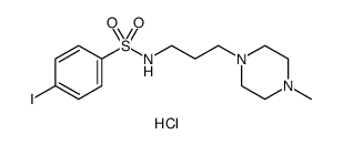 4-IODO-N-[3-(4-METHYL-PIPERAZIN-1-YL)-PROPYL]-BENZENESULFONAMIDE DIHYDROCHLORIDE结构式