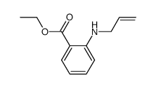 ethyl 2-(allylamino)benzoate结构式