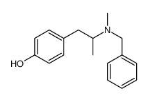 p-Hydroxy Benzphetamine结构式