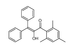 2-hydroxy-1.1-diphenyl-3-(2.4.6-trimethyl-phenyl)-propen-(1)-one-(3)结构式