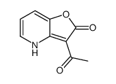 3-acetyl-4H-furo[3,2-b]pyridin-2-one结构式