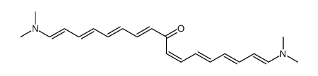 1,17-bis(dimethylamino)heptadeca-1,3,5,7,10,12,14,16-octaen-9-one Structure