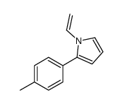 1-ethenyl-2-(4-methylphenyl)pyrrole结构式